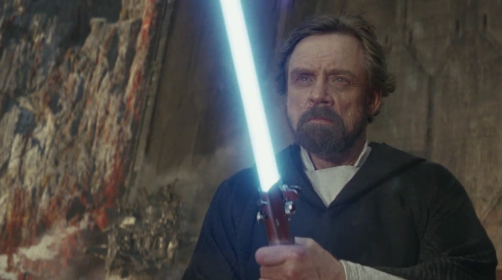Luke Skywalker Yoda The Last Jedi / Filmz.dk