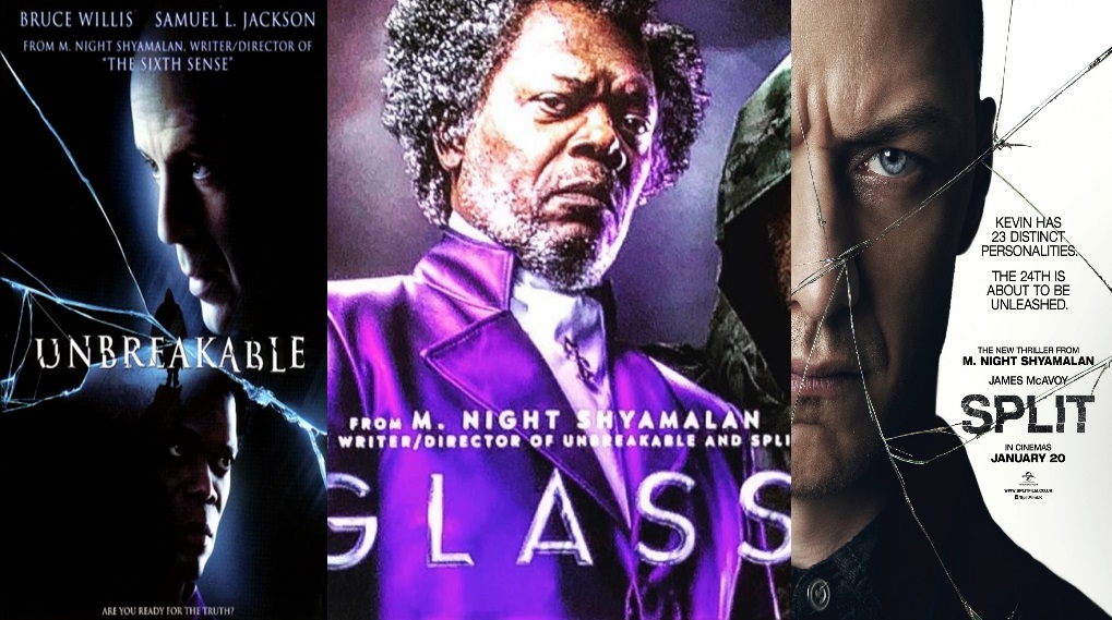 Glass unbreakble split poster / Filmz.dk