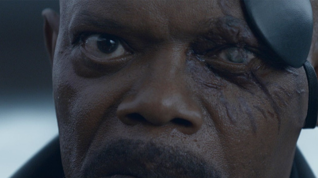Nick Fury Captain Marvel / Filmz.dk