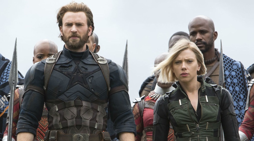 Captain America Black Widow Infinity War Avengers 4 / Filmz.dk
