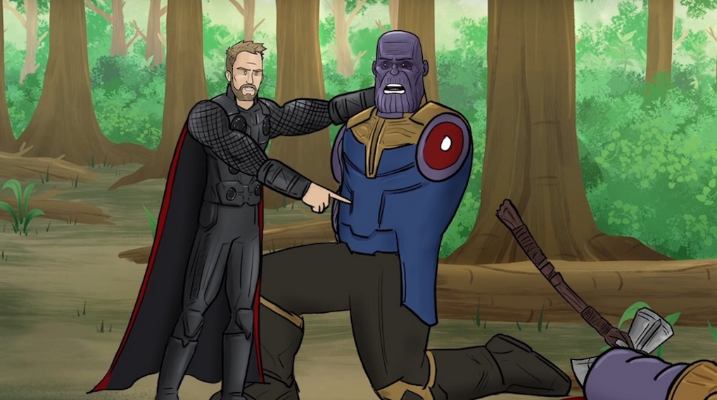 Alternativ slutning avengers infinity war / Filmz.dk