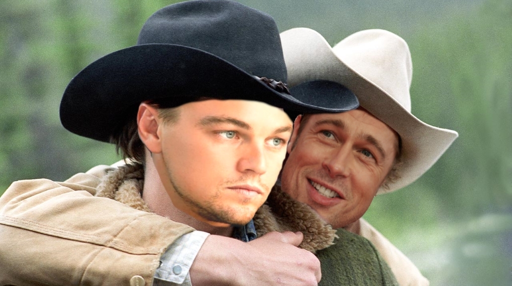 Brokeback mountain leonardo dicaprio brad pitt matt damon / Filmz.dk