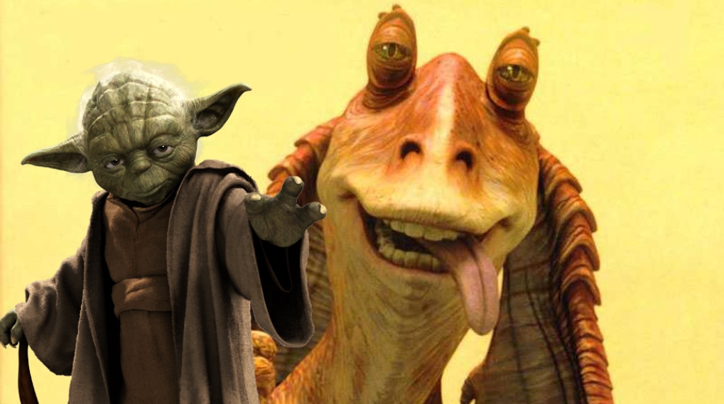 Jar Jar Binks star wars frank oz yoda / Filmz.dk
