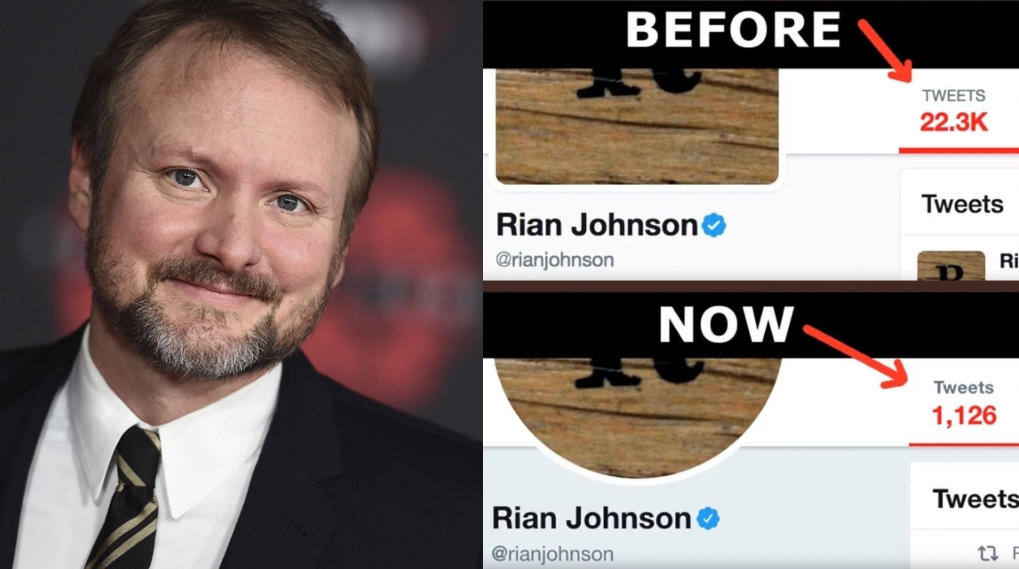 Rian Johnson sletter tweets / Filmz.dk