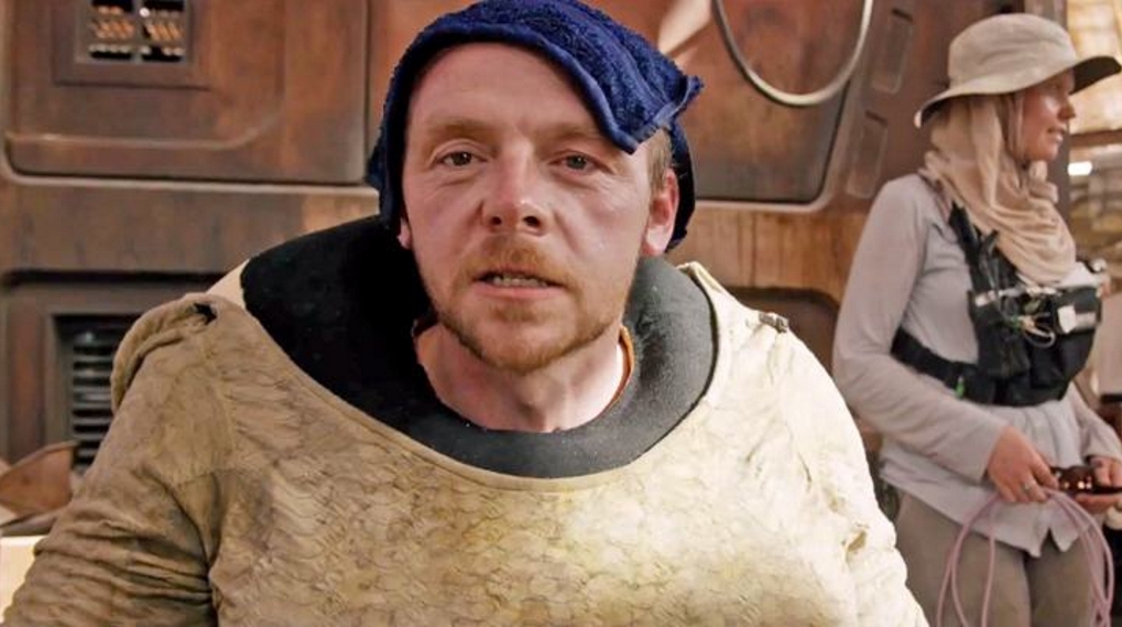 Simon Pegg star wars fan-had / Filmz.dk