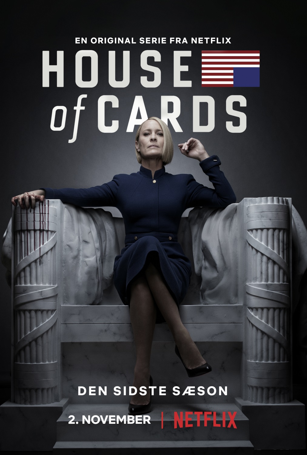 house of cards sidste sæson 6 plakat / Filmz.dk