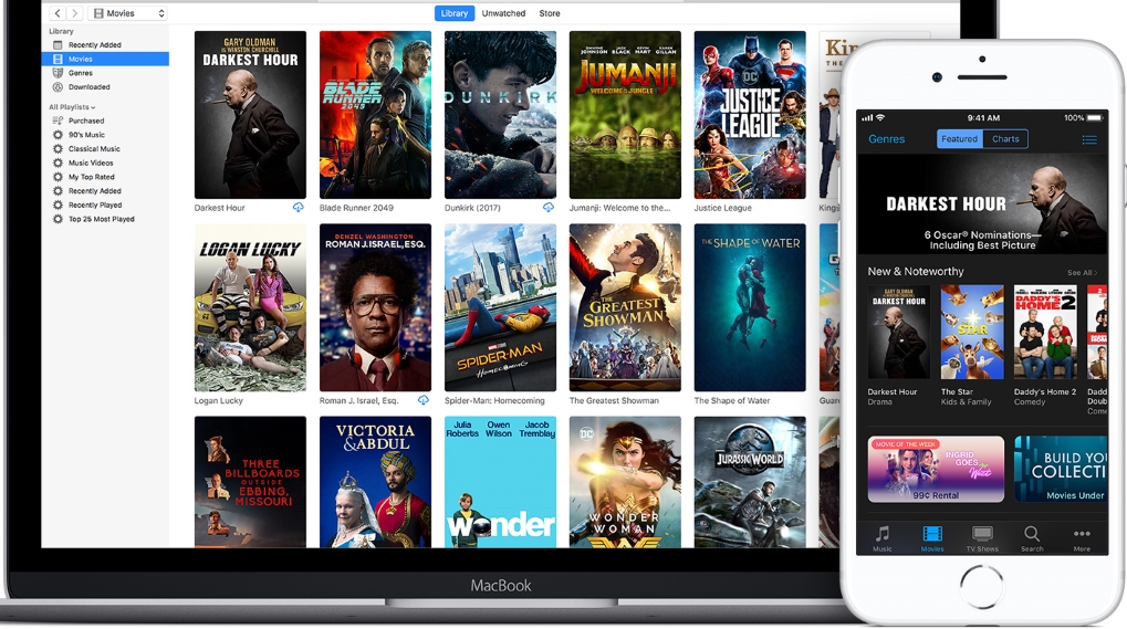 Apple fjerner købte film iTunes / Filmz.dk
