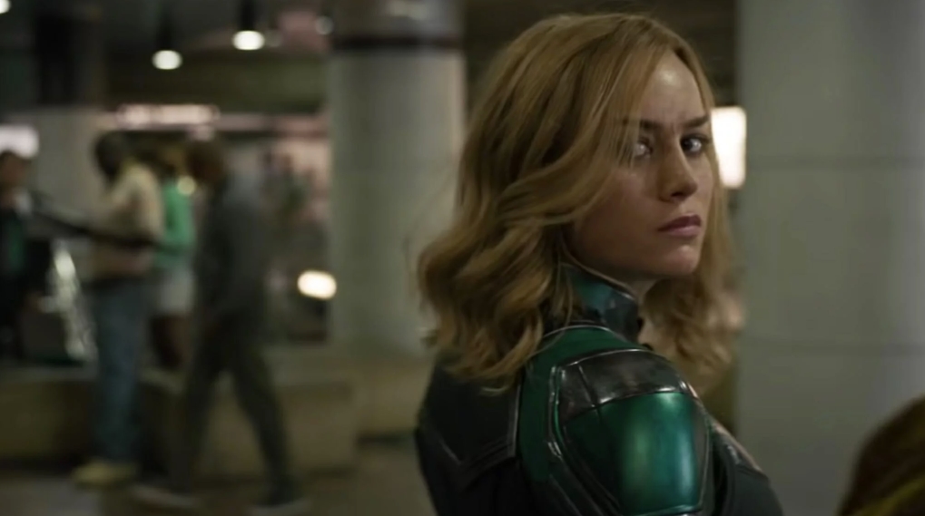 Captain Marvel smil mcu / Filmz.dk