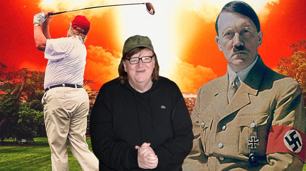 Hitler Trump Michael Moore Fahrenheit 11/9 / Filmz.dk