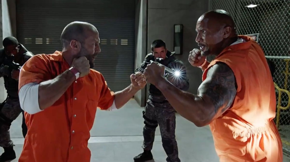 Hobbs Shaw spinoff fast furious første set billede / Filmz.dk