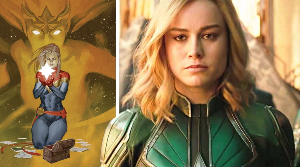 Captain Marvel origin story comics / Filmz.dk