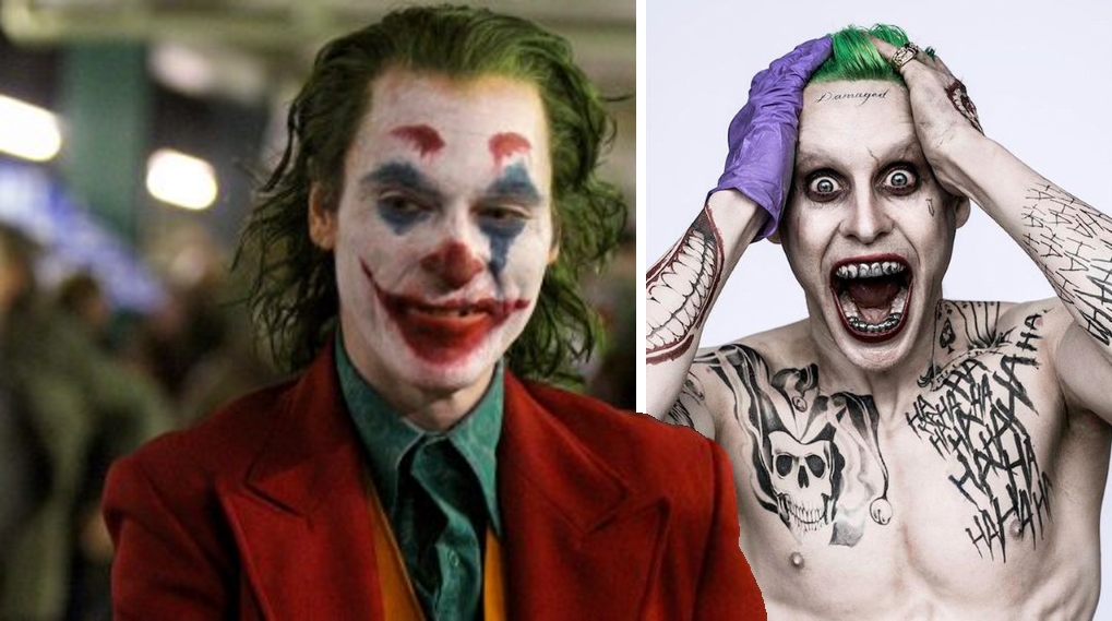 Joker udseende tatoveringer grillz / Filmz.dk