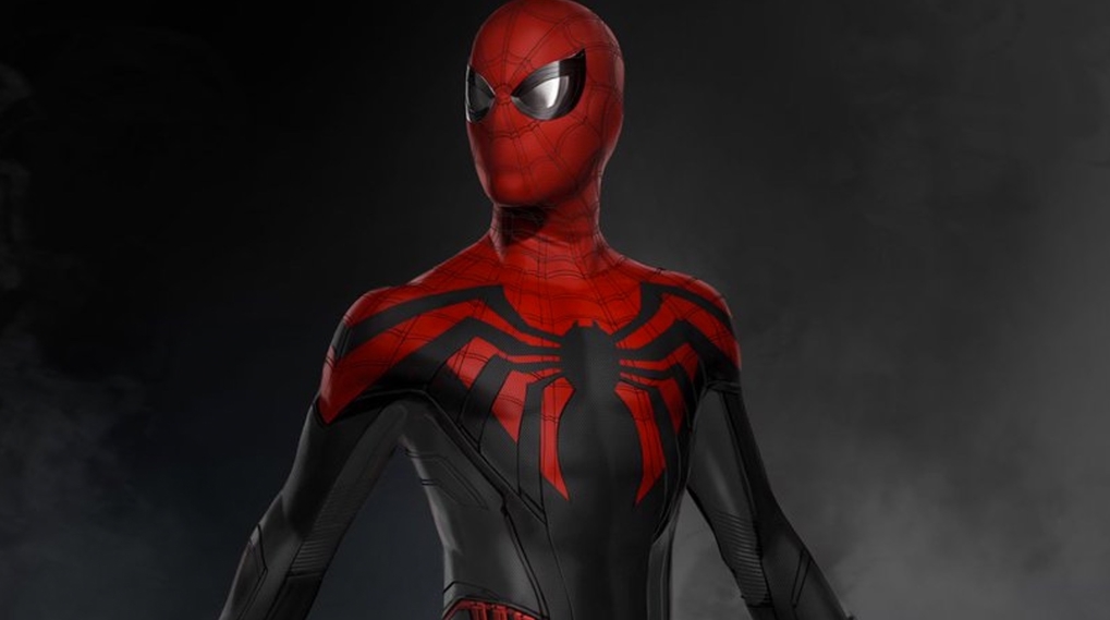 Spider-Man Far From Home dragt sort rød / Filmz.dk
