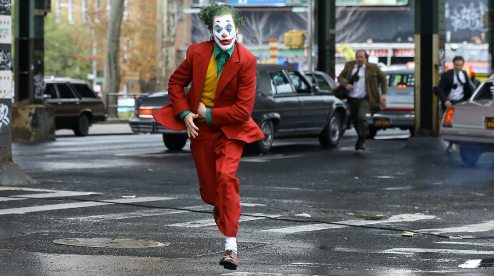 Joker jagt flugt scene optagelse video / Filmz.dk