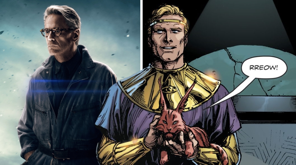Ozymandias Watchmen serie Jeremy Irons / Filmz.dk