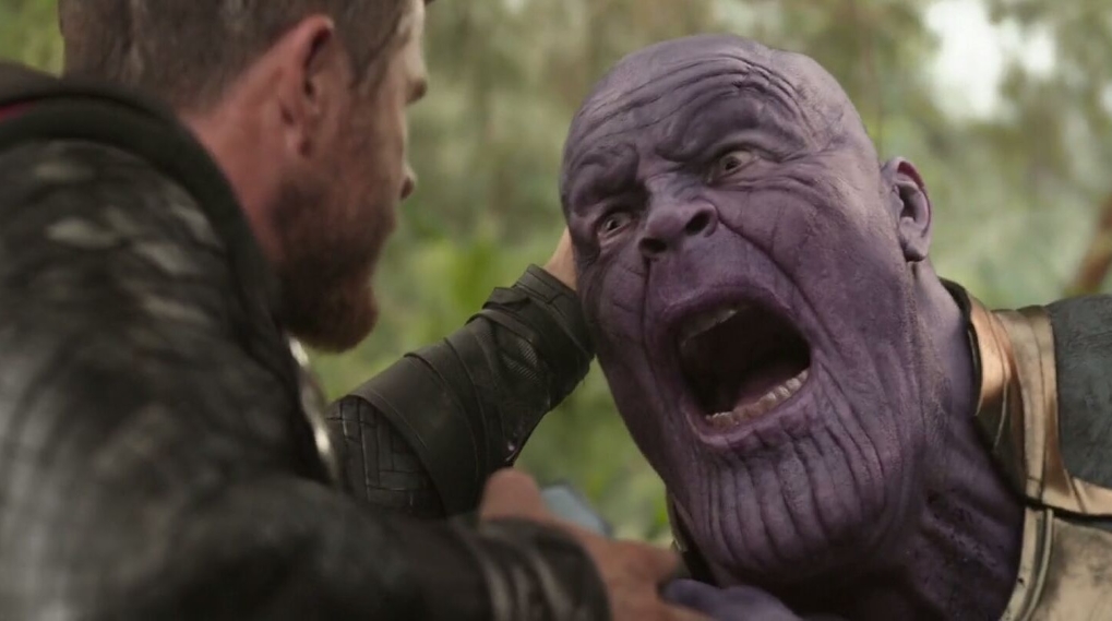 Thanos slutning infinity war marvel / Filmz.dk