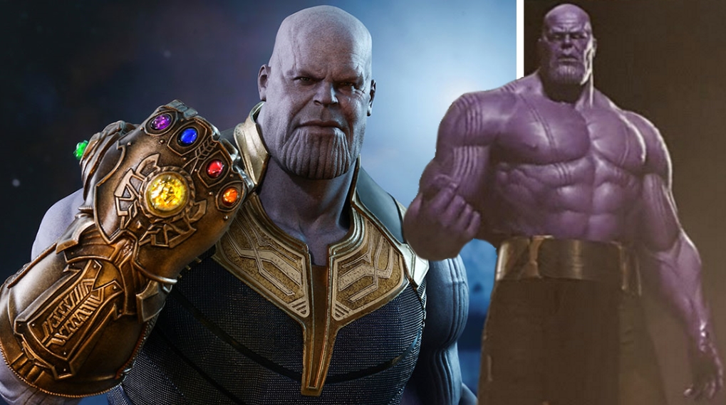 Thanos concept art infinity war avengers marvel / Filmz.dk