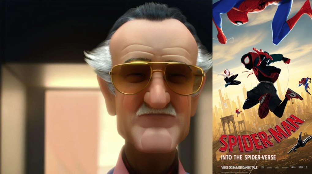 Stan Lee cameo Spider-Man Into the Spider-Verse / Filmz.dk