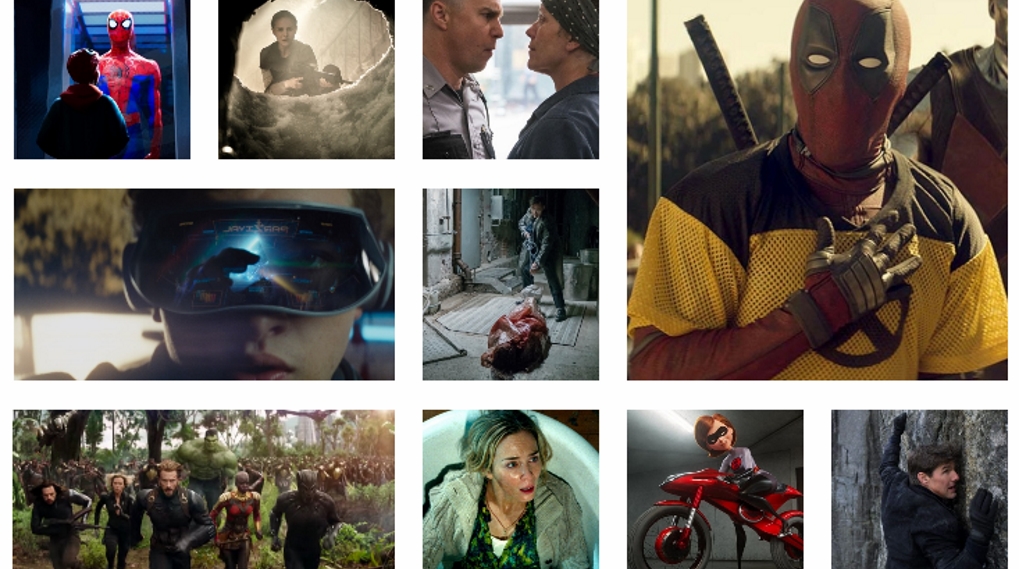 Årets Filmz brugerne topliste 2018 / Filmz.dk