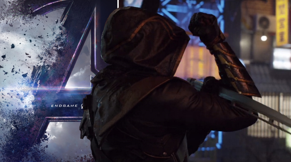 Avengers Endgame Ronin merchandise Hawkeye / Filmz.dk