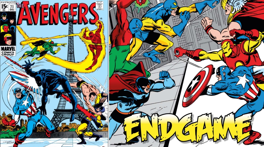Avengers Endgame tegneserie / Filmz.dk