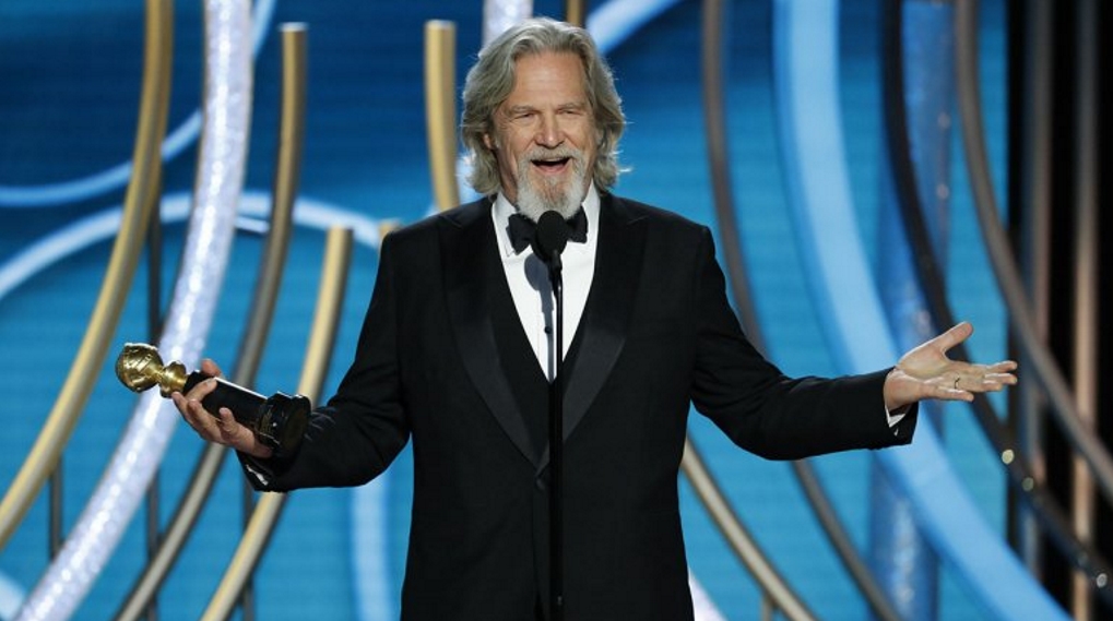 Jeff Bridges ærespris tale golden globes 2019 / Filmz.dk