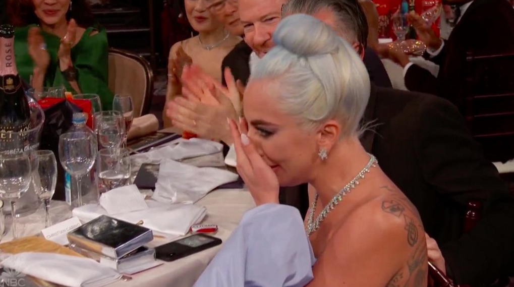 Lady Gaga golden globes tale 2019 / Filmz.dk