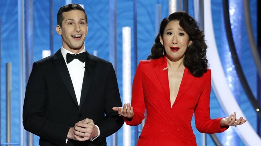 åbnings-monolog andy samberg sandra oh golden globes 2019 / Filmz.dk