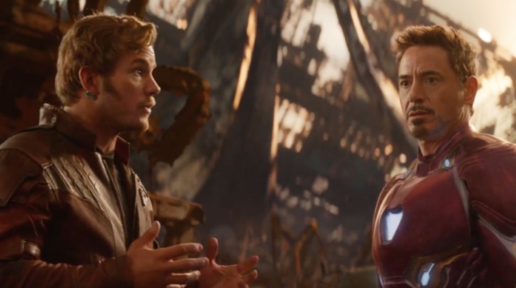 Chris Pratt reaktion Avengers Endgame / Filmz.dk
