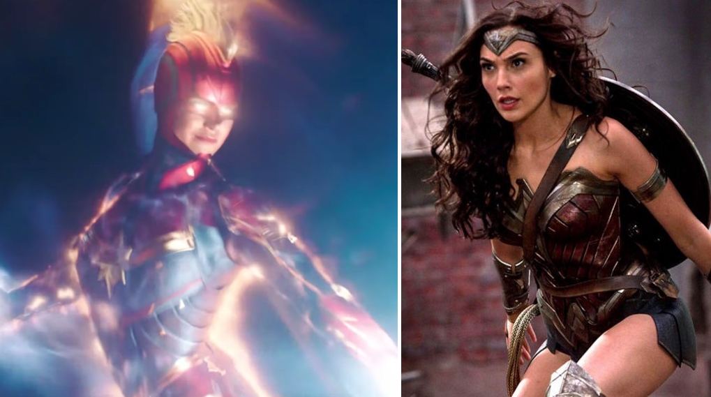 Captain Marvel global åbning største kvindelige superhelt / Filmz.dk