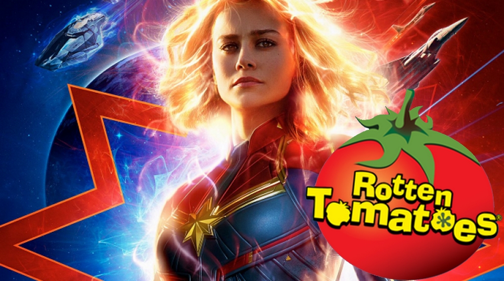 Captain Marvel Rotten Tomatoes score / Filmz.dk