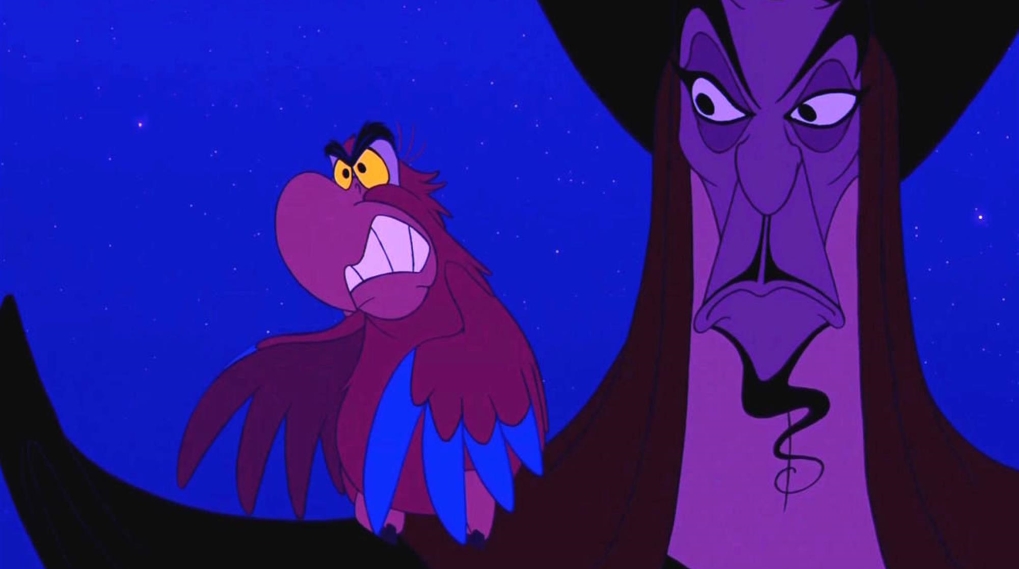 Gilbert Gottfried Iago Aladdin stemme protester Alan Tudyk / Filmz.dk