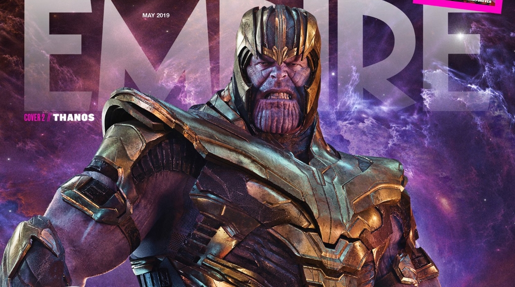 Thanos forside Avengers Endgame / Filmz.dk