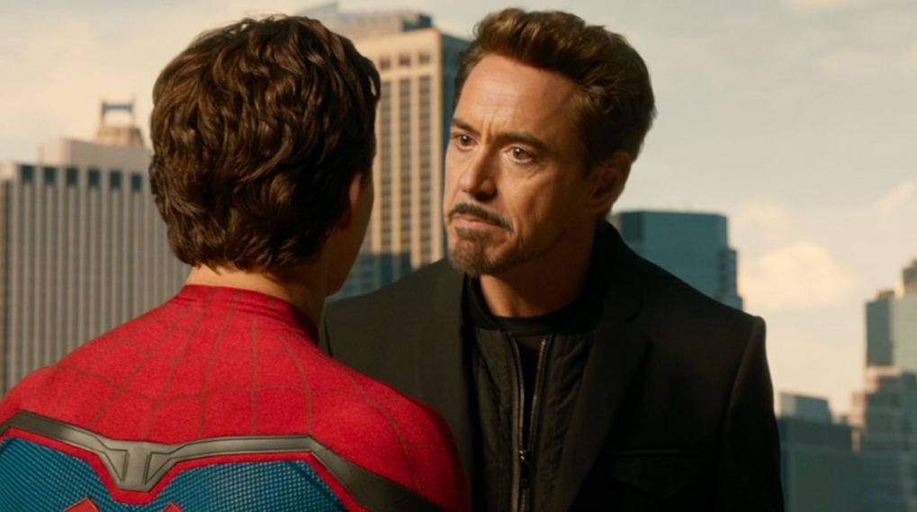 Iron Man Spider-Man Avengers Endgame øjeblik optagelse / Filmz.dk