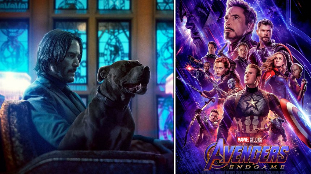 John Wick 3 Avengers Endgame biograf billetsalg / Filmz.dk