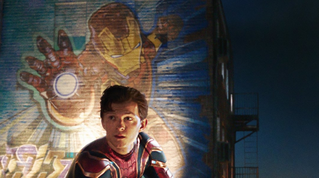 Spider-Man Far From Home plakat Iron Man Marvel / Filmz.dk