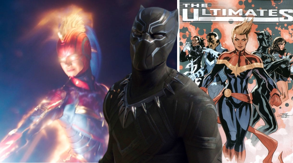 The Ultimates MCU Marvel Black Panther Captain Marvel / Filmz.dk