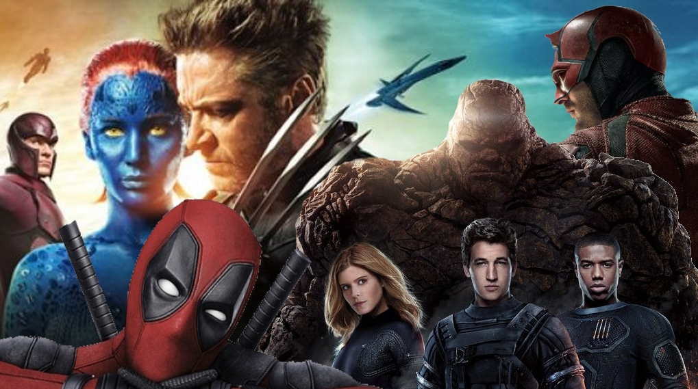 X-Men Deadpool Daredevil Fantastic Four samme film / Filmz.dk