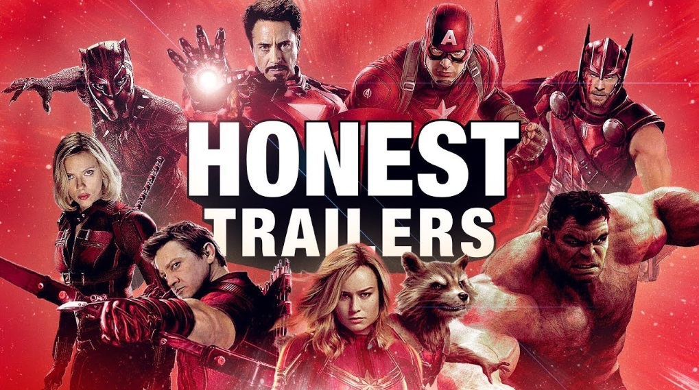 honest trailers gør grin med mcu 300 avengers / Filmz.dk