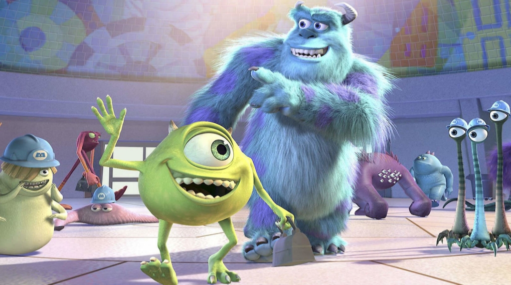 Monsters Inc serie Disney Plus logo Pixar / Filmz.dk