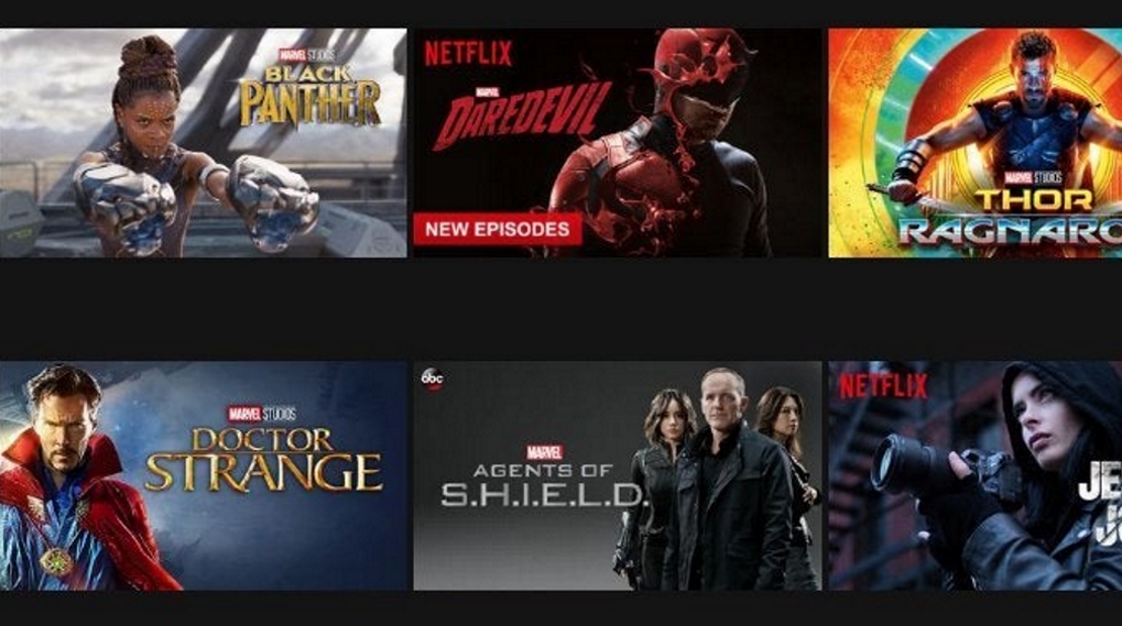 Netflix Disney+ Marvel Star Wars / Filmz.dk