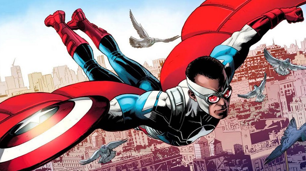 spider-man far from home droppede captain america ide falcon sam wilson anthony mackie / Filmz.dk