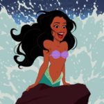 Ariel sort Den lille havfrue fans disney / Filmz.dk