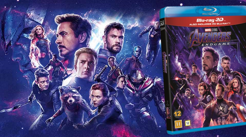 Avengers Endgame hjemmebiograf iTunes Bluray Danmark dato / Filmz.dk