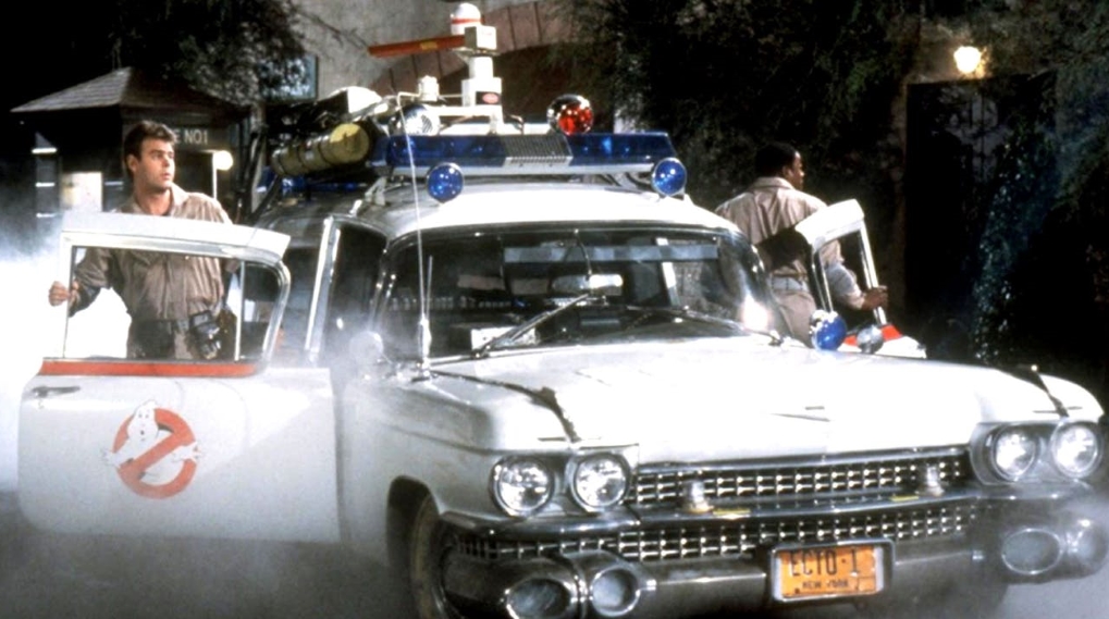 Ghostbusters 3 2020 optagelser billede Ecto-1 / Filmz.dk
