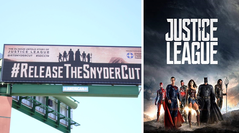 Justice League Release The Snyder Cut fans Comic Con 2019 / Filmz.dk