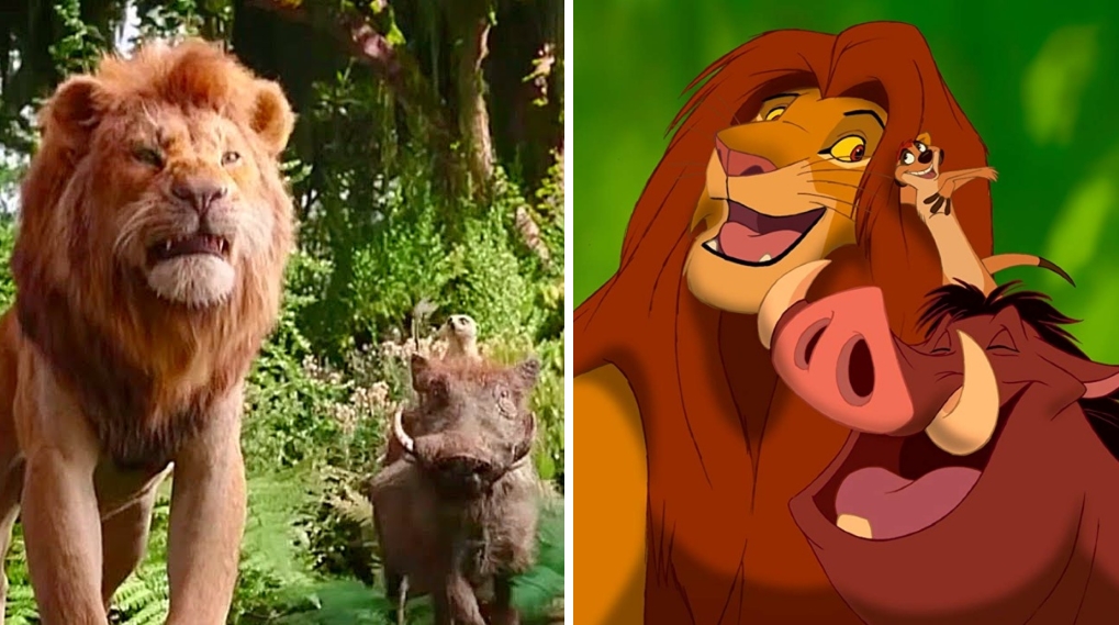 Løvernes konge sammenligning remake original / Filmz.dk