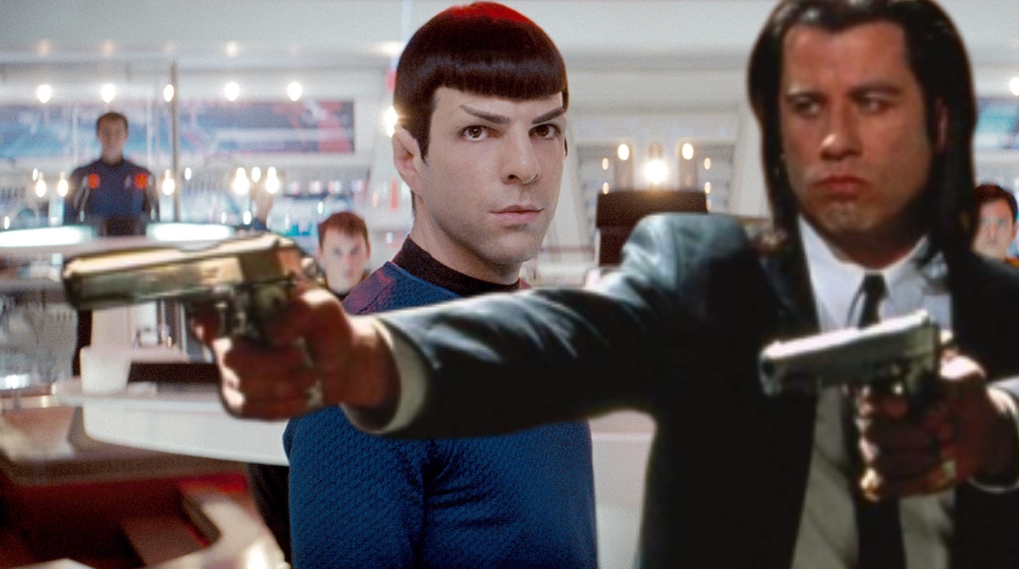 Star Trek Qquentin Tarantino Pulp Fiction / Filmz.dk