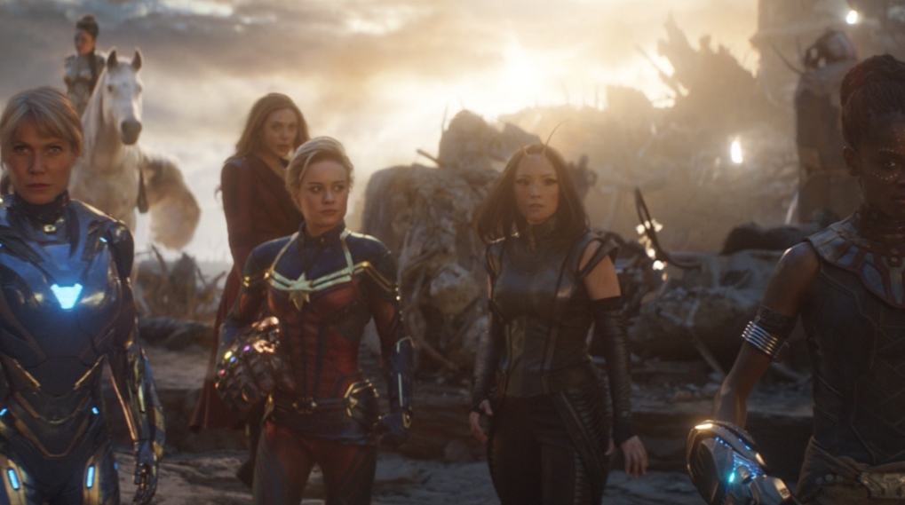 Avengers Endgame kvinde scene Marvel A-Force / Filmz.dk