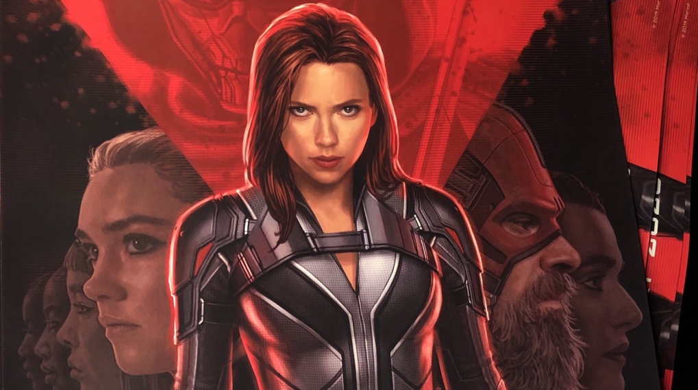Black Widow plakat MCU Marvel / Filmz.dk